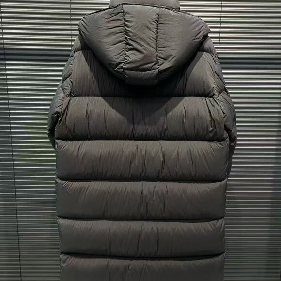 Moncler Maya Long Hooded Down Jacket, Black, Brand New - Picture 4 of 15